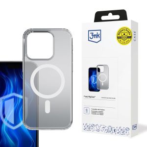 Étui pour Apple iPhone 15 Pro - 3mk Frosty MagCase Blanc