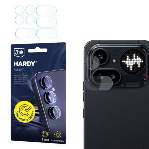 Verre de protection d'objectif pour l'appareil photo de Nothing Phone (4a) - 3mk HARDY® Fusion Lens Protection™