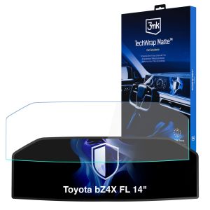 Film de protection mat pour l'écran du tableau de bord pour Toyota bZ4X FL 14" (2025 - ) – 3mk TechWrap Matte Cluster™