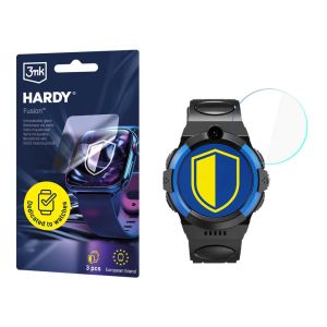 Verre hybride pour smartwatch Garett Kids Cloud 4G - 3mk HARDY® Fusion Watch Protection™