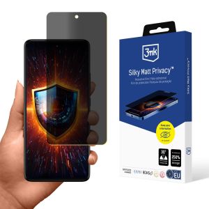 Film anti-espion pour Motorola Moto G72 - 3mk Silky Matt Privacy