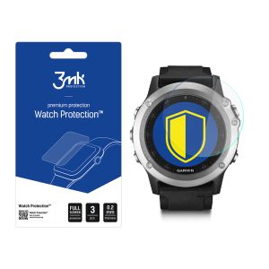 Verre de protection pour montre connectée Garmin Fenix 3 - 3mk Watch Protection