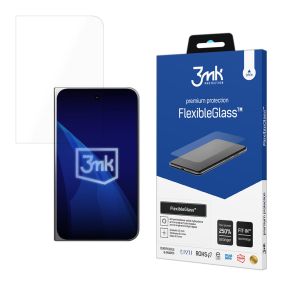 Verre hybride indestructible pour Apple iPhone Fold - 3mk FlexibleGlass