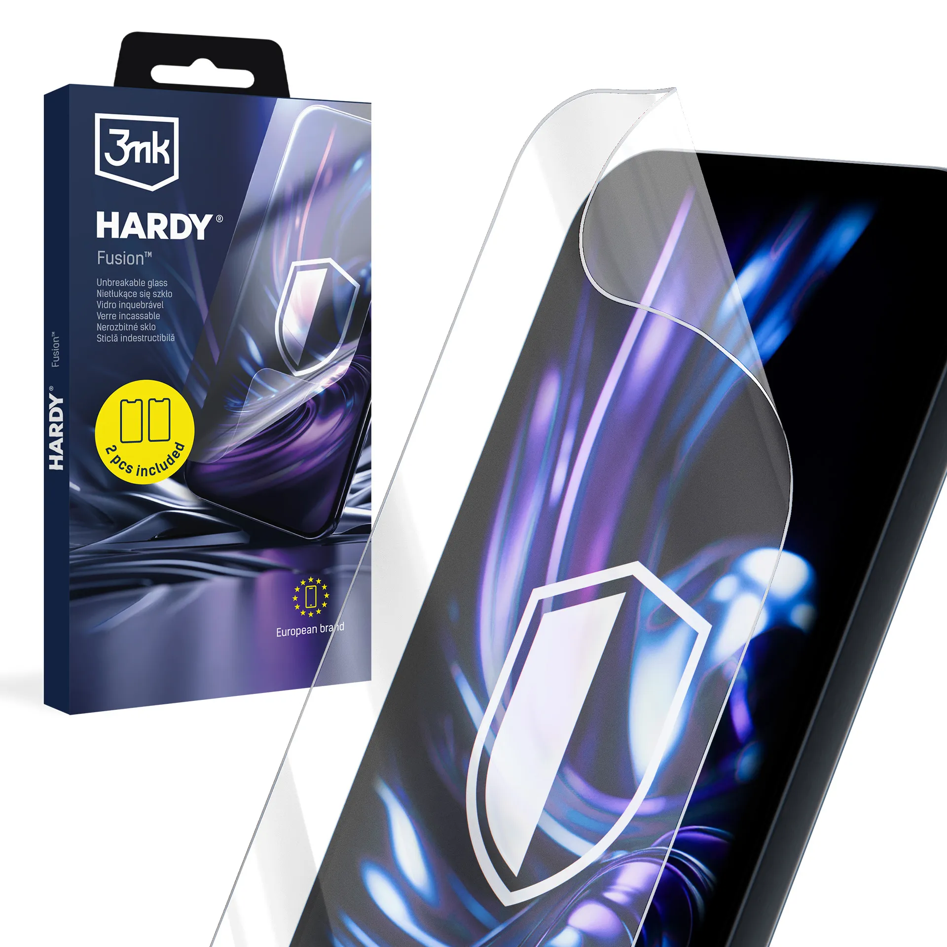 Verre hybride pour [modèle] - 3mk Hardy Fusion