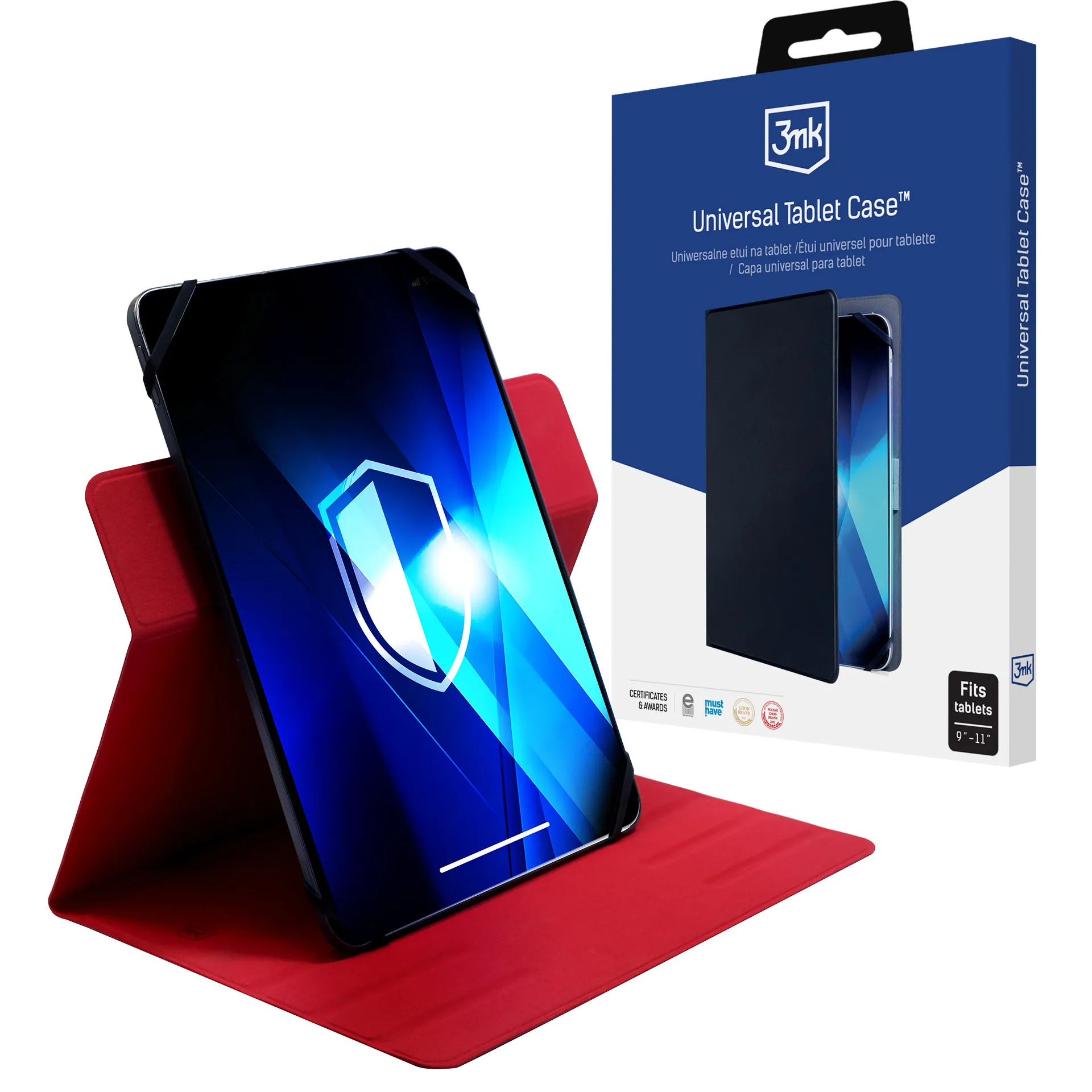 Étui universel pour tablette 9-11'' - 3mk Universal Tablet Case Black