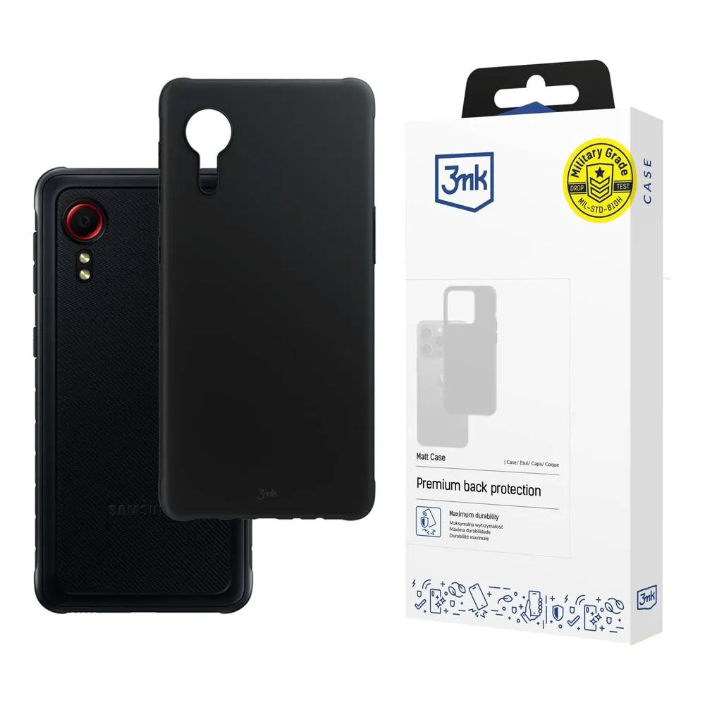 Coque pour Samsung Galaxy Xcover 5 - 3mk Matt Case Noir