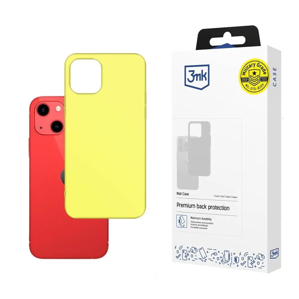 Coque pour Apple iPhone 13 - 3mk Matt Case Lime