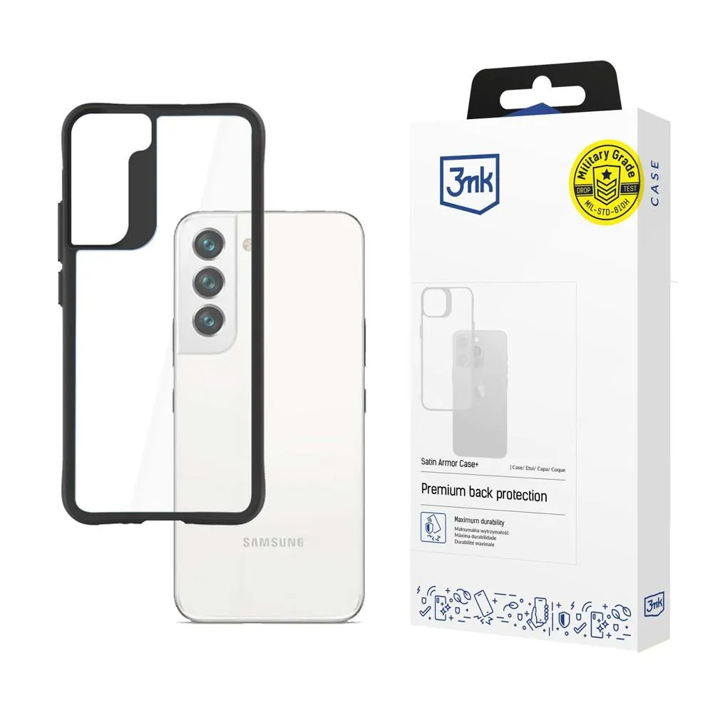 Coque pour Samsung Galaxy S22 5G - 3mk Satin Armor Case+