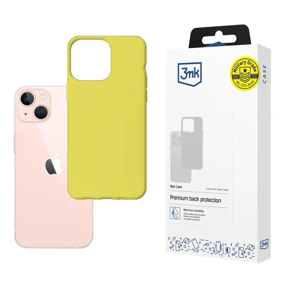 Coque pour Apple iPhone 14 Plus - 3mk Matt Case Lime