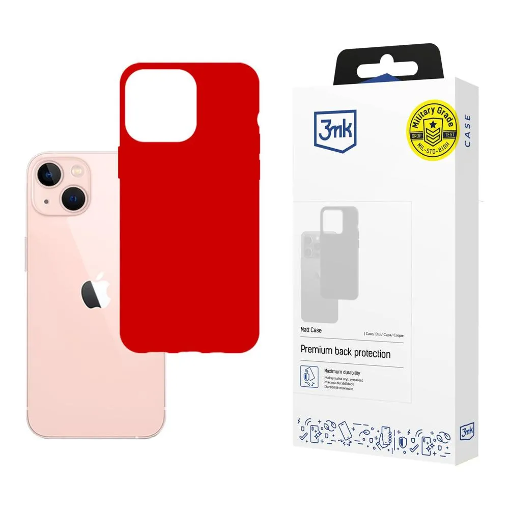 Coque pour Apple iPhone 14 Plus - 3mk Matt Case Fraise