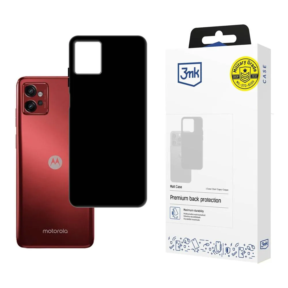 Coque pour Motorola Moto G32 - 3mk Matt Case Noir