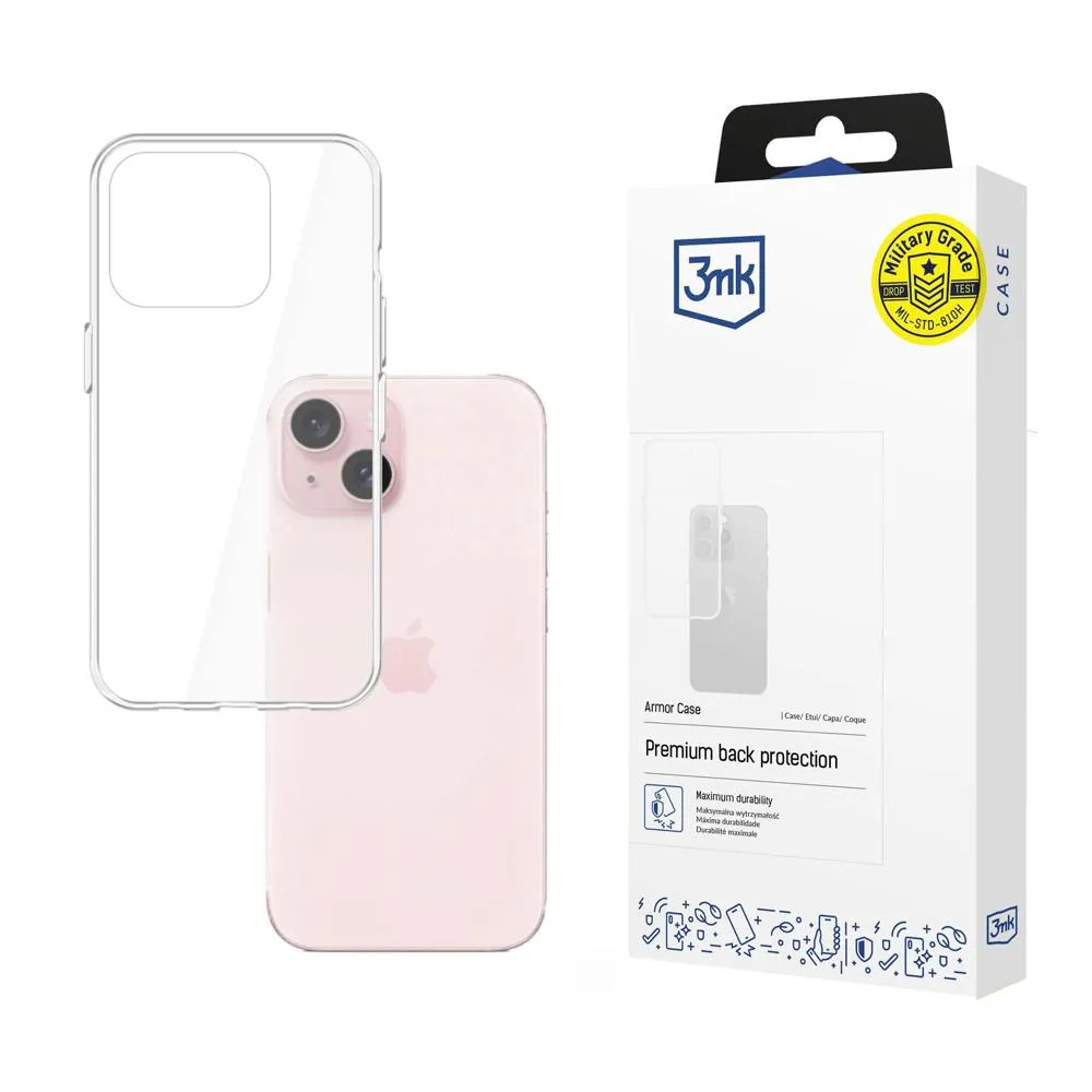 Coque blindée pour Apple iPhone 15 - 3mk Armor Case