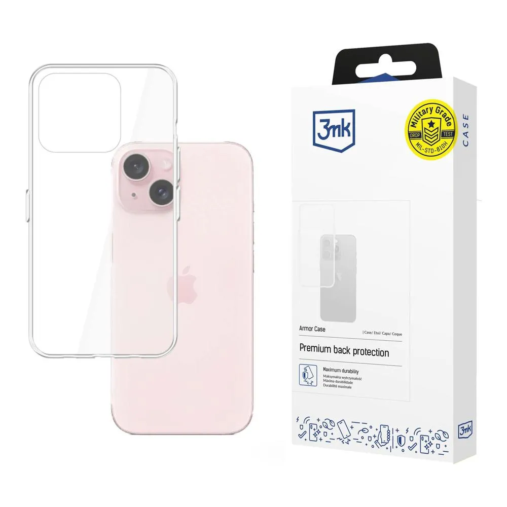 Coque blindée pour Apple iPhone 15 Plus - 3mk Armor Case