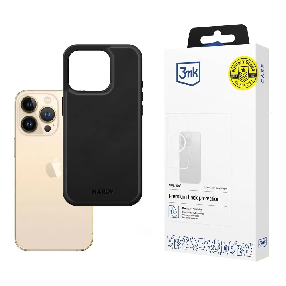 Coque pour Apple iPhone 13 Pro Max - 3mk Hardy Silky Leather MagCase