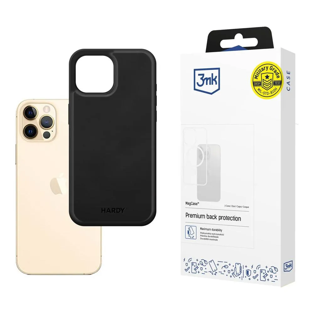 Coque pour Apple iPhone 12/12 Pro - 3mk Hardy Silky Leather MagCase