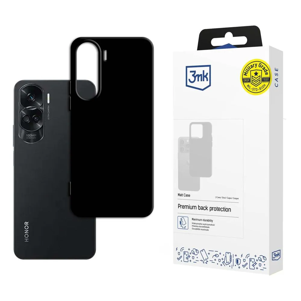 Coque pour Honor 90 Lite - 3mk Matt Case Noir