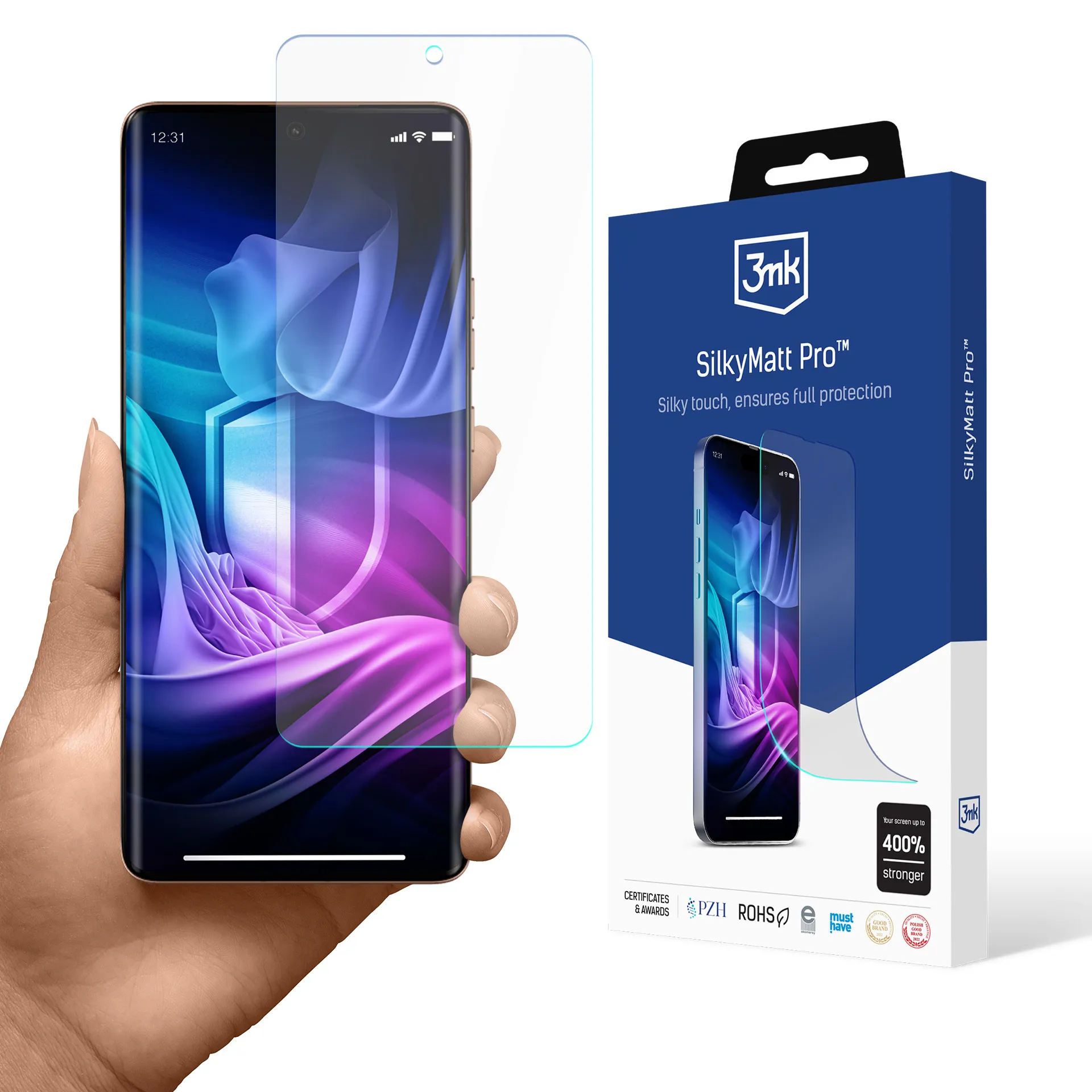 Film mat Motorola Moto Edge 50 Ultra - 3mk SilkyMatt Pro