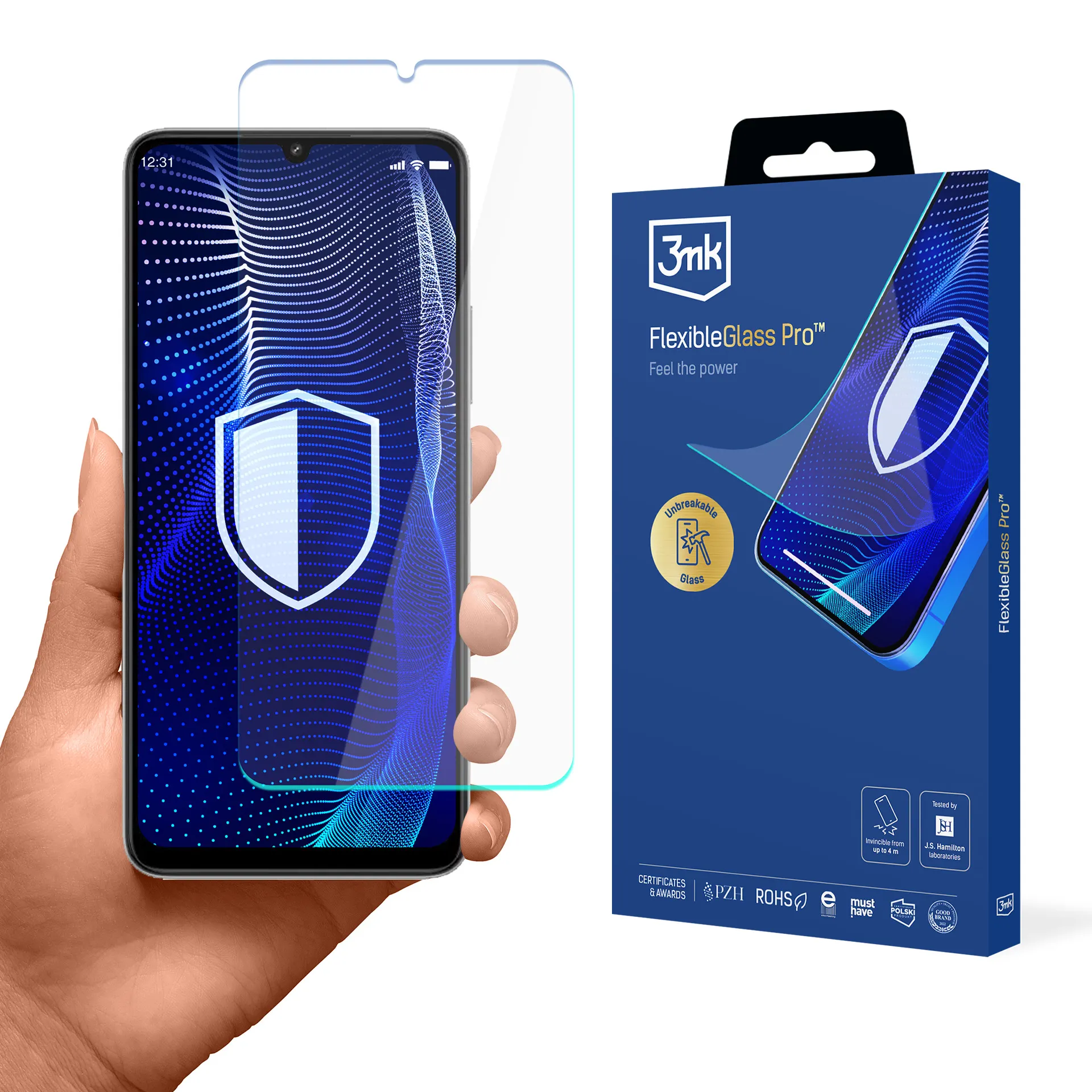 Verre incassable pour Redmi 13C 5G - 3mk FlexibleGlass Pro