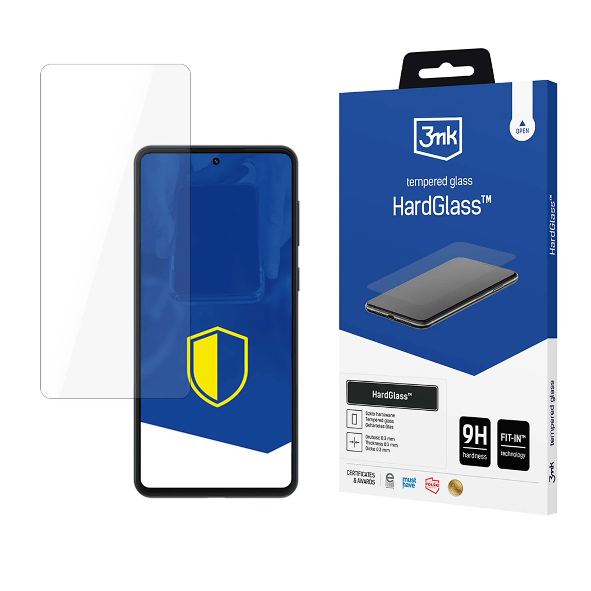 Verre trempé pour Samsung Galaxy M55 - 3mk HardGlass