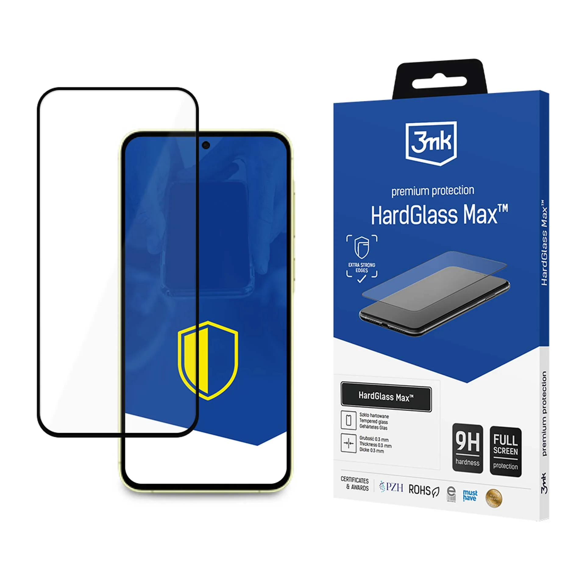 Verre trempé renforcé pour Xiaomi 13 - 3mk HardGlass Max