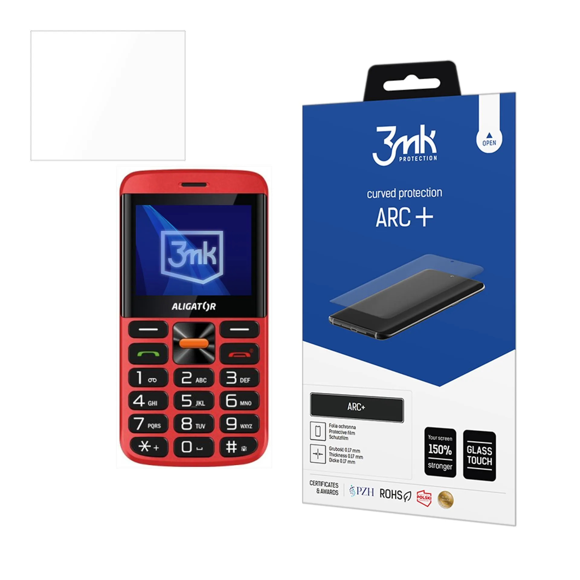 Film de protection pour Aligator A910 4G - 3mk ARC+