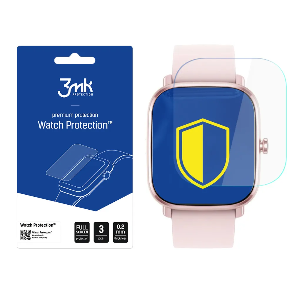 Film de protection pour montre connectée Amazfit GTS 2 Mini - 3mk Watch Protection