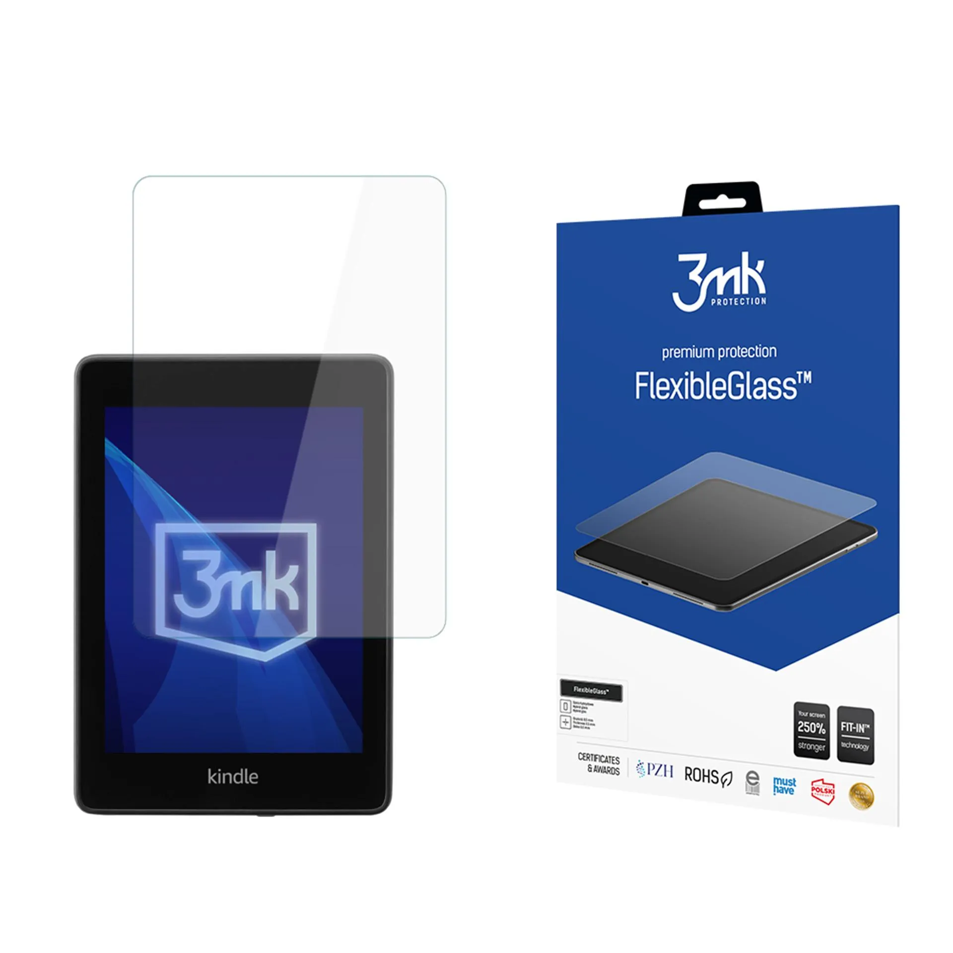 Verre hybride incassable pour Amazon Kindle Paperwhite 6 (7