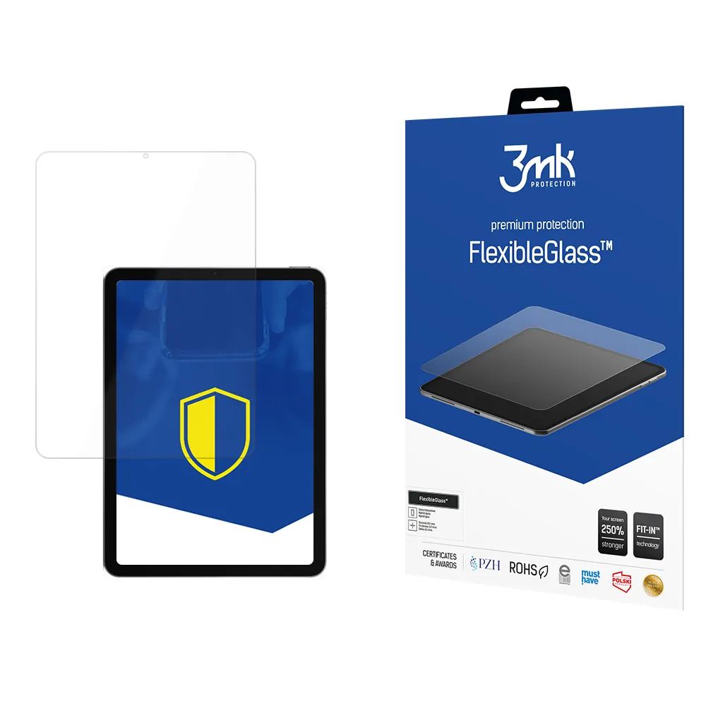Verre hybride incassable pour Apple iPad Air 4/5 gen - 3mk FlexibleGlass