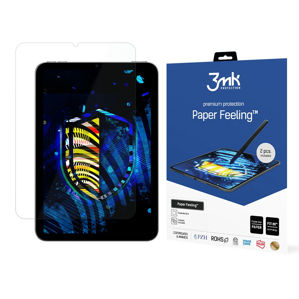 Film de protection pour Apple iPad Mini 2021 - 3mk Paper Feeling (2 pi?ces)