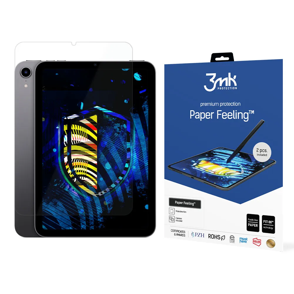 Film de protection pour Apple iPad Mini 6/Apple iPad Mini 7 - 3mk Paper Feeling (2 pi?ces)