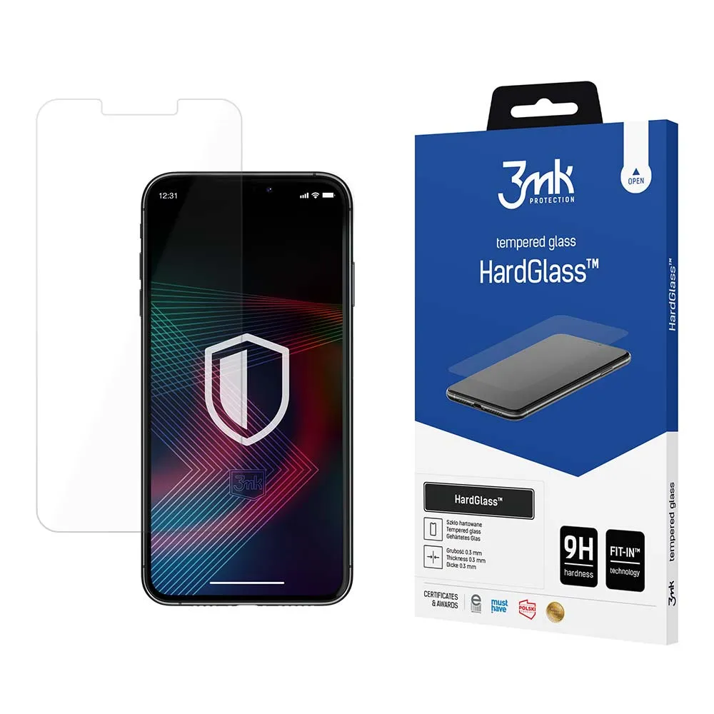 Verre trempé pour Apple iPhone 13/13 Pro/14/16E - 3mk HardGlass