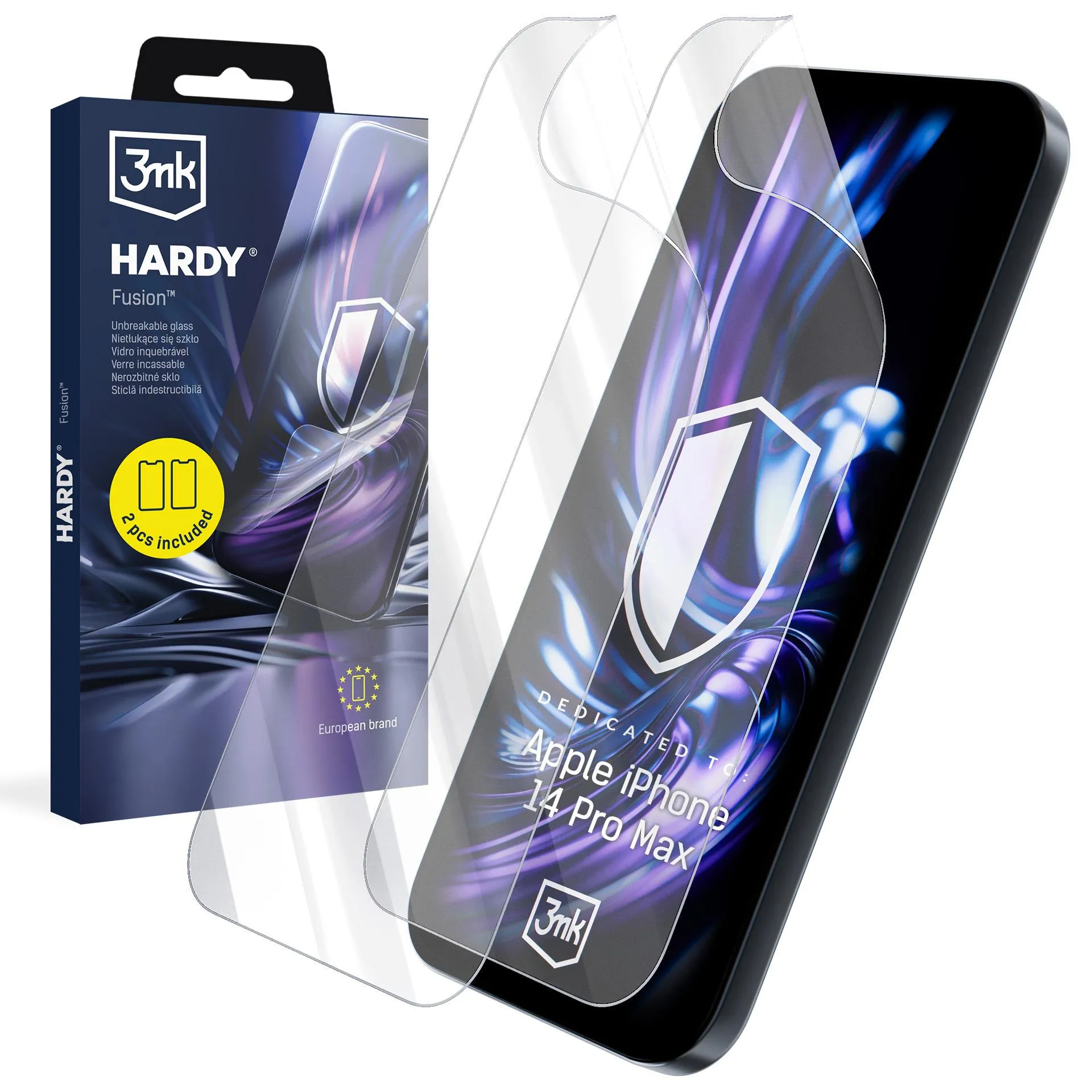 Verre hybride pour [modèle] - 3mk Hardy Fusion