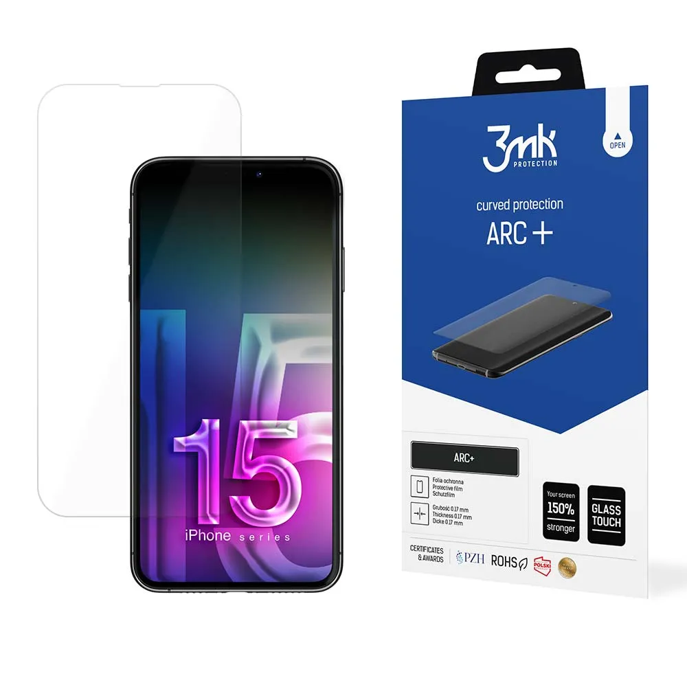 Film de protection pour Apple iPhone 15 - 3mk ARC+