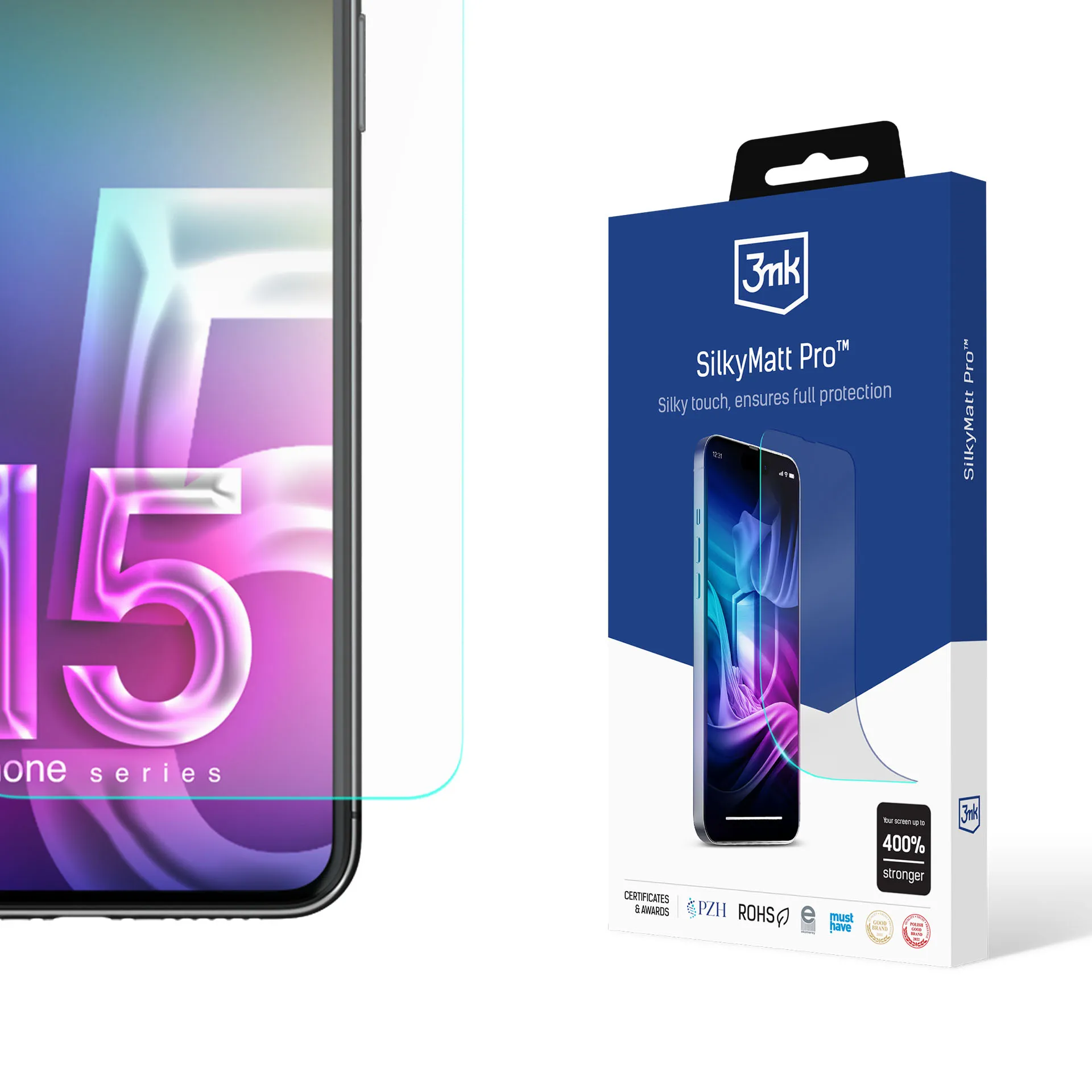 Film mat Apple iPhone 15 - 3mk SilkyMatt Pro