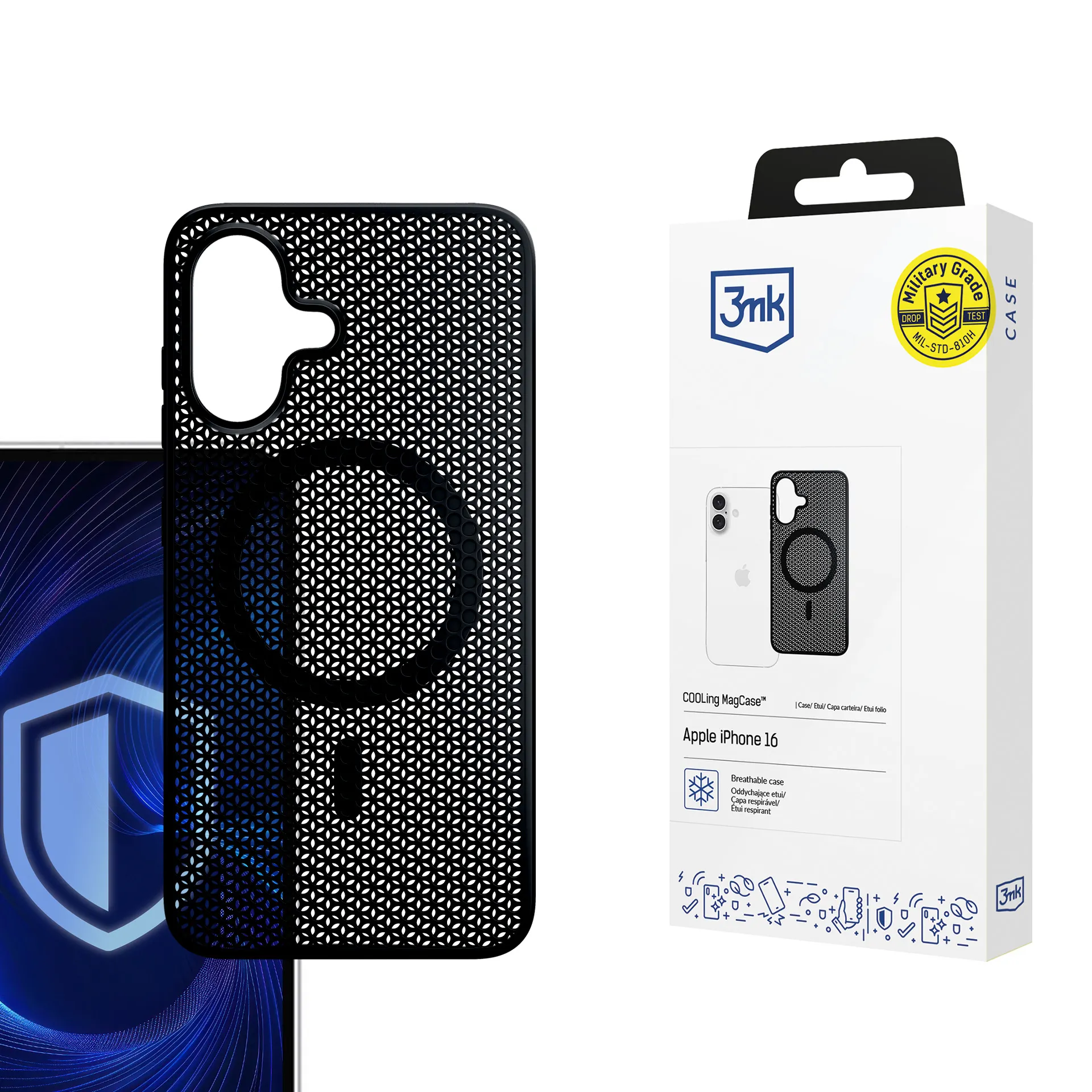 Coque pour Apple iPhone 16 - 3mk COOLing MagCase