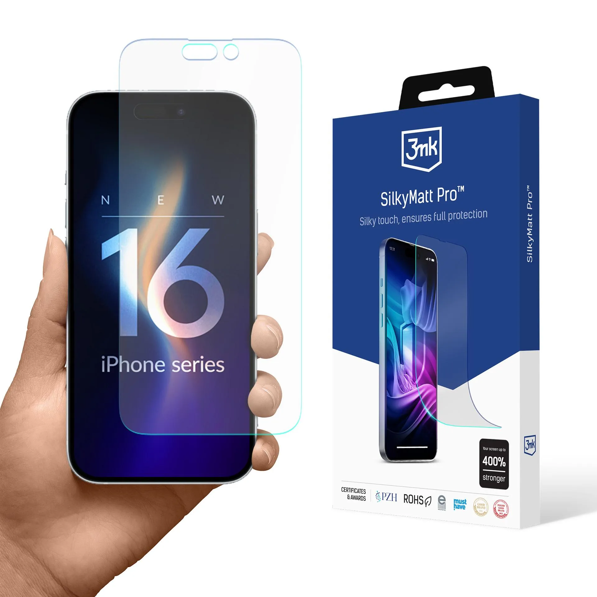 Film mat Apple iPhone 16 Pro Max - 3mk SilkyMatt Pro