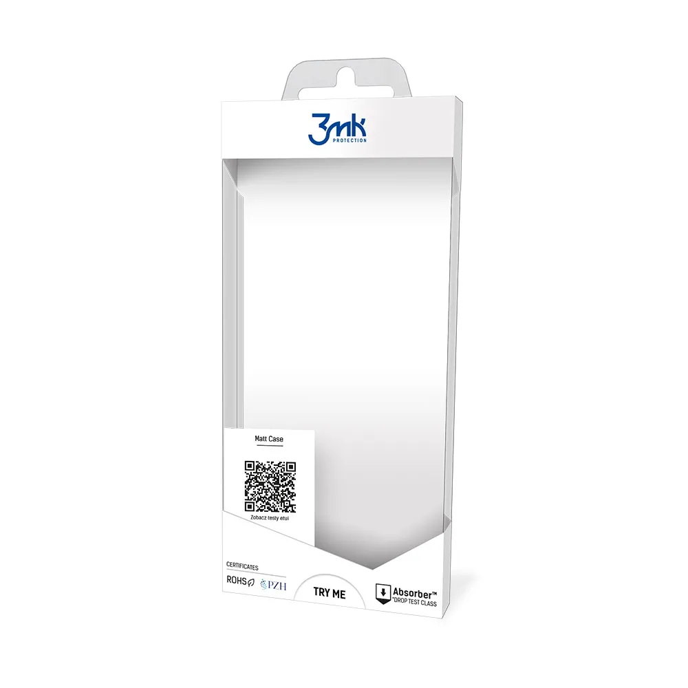 Coque pour Apple iPhone 6/6s - 3mk Matt Case Noir