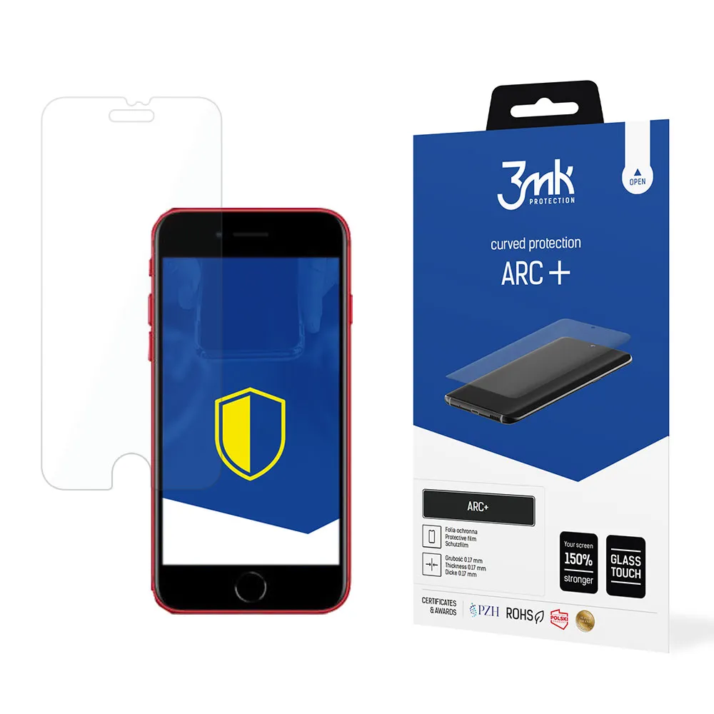 Film de protection pour Apple iPhone SE 2020/2022 - 3mk ARC+