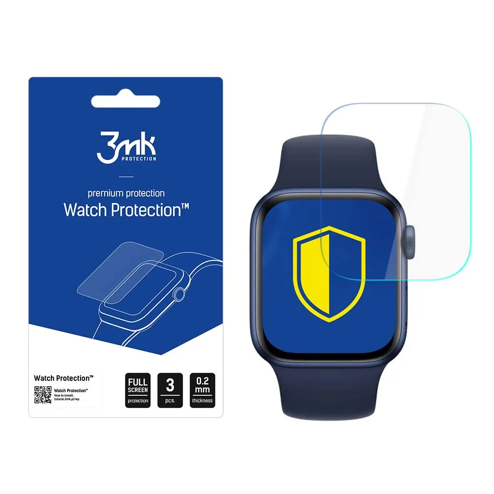 Film de protection pour montre connectée Apple Watch 6 40mm - 3mk Watch Protection