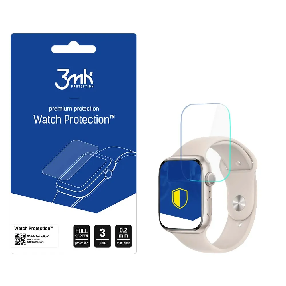 Film de protection pour montre connectée Apple Watch 8 45mm - 3mk Watch Protection