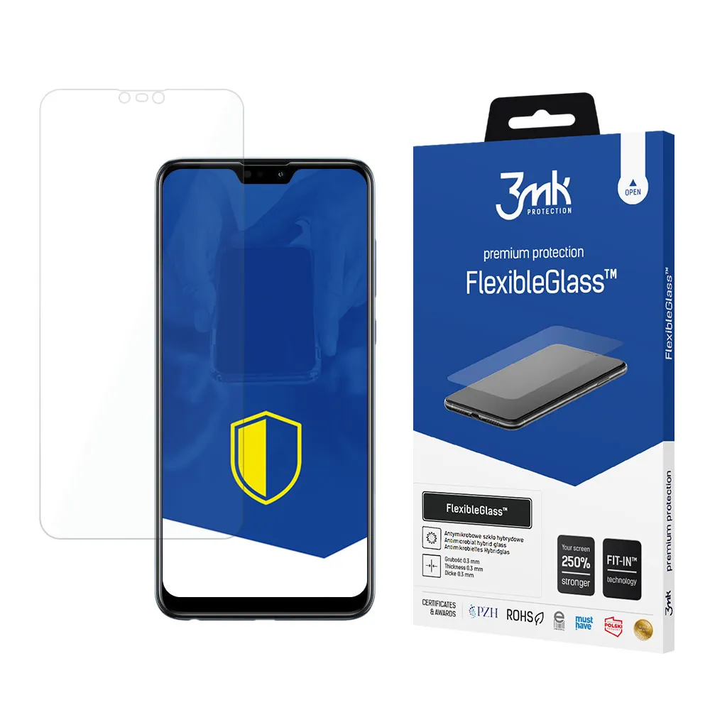 Verre hybride anti-casse pour Asus Zenfone Max Pro M2 - 3mk FlexibleGlass™