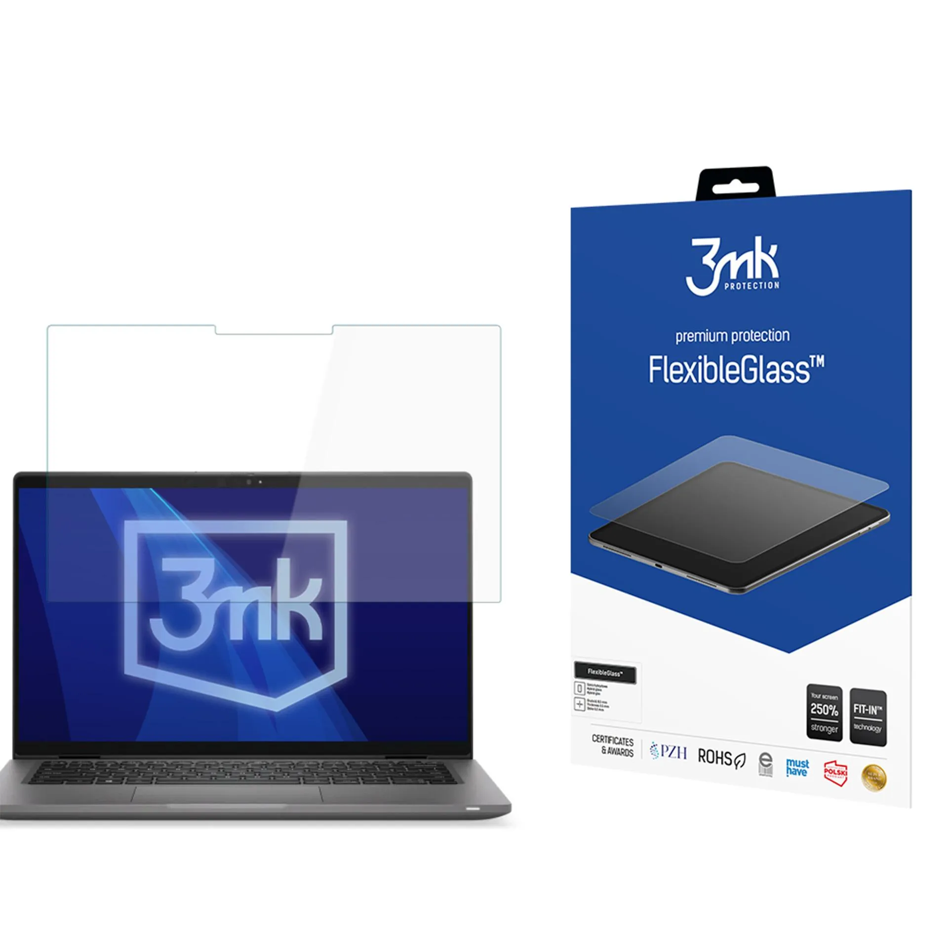Verre hybride incassable pour Dell Latitude 7430 2in1 - 3mk FlexibleGlass