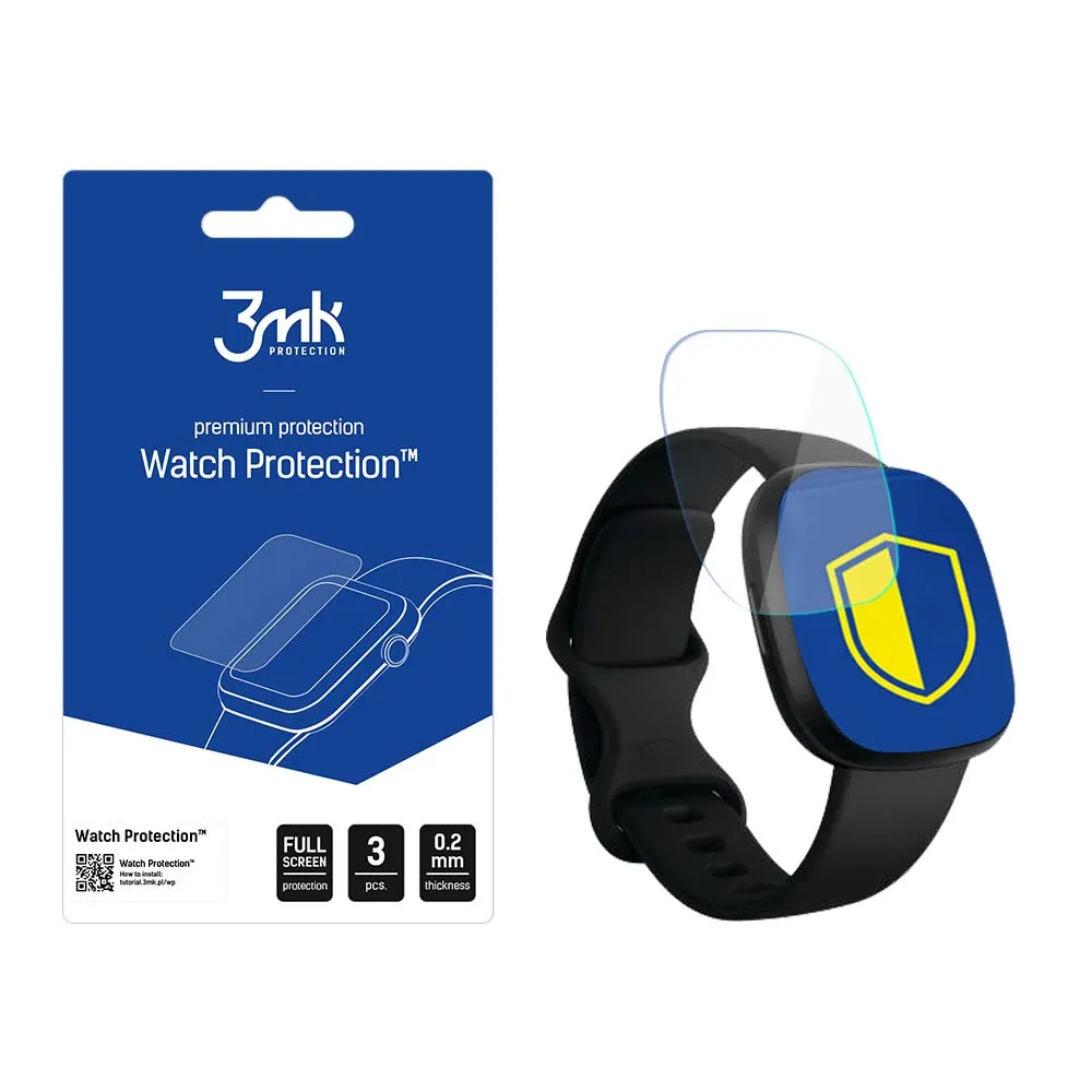 Film de protection pour montre connectée Fitbit Versa 3 / 4 - 3mk Watch Protection