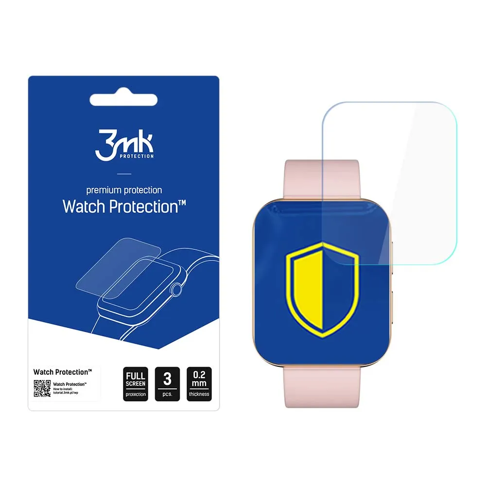 Film de protection pour montre connectée Garett GRC MAXX - 3mk Watch Protection