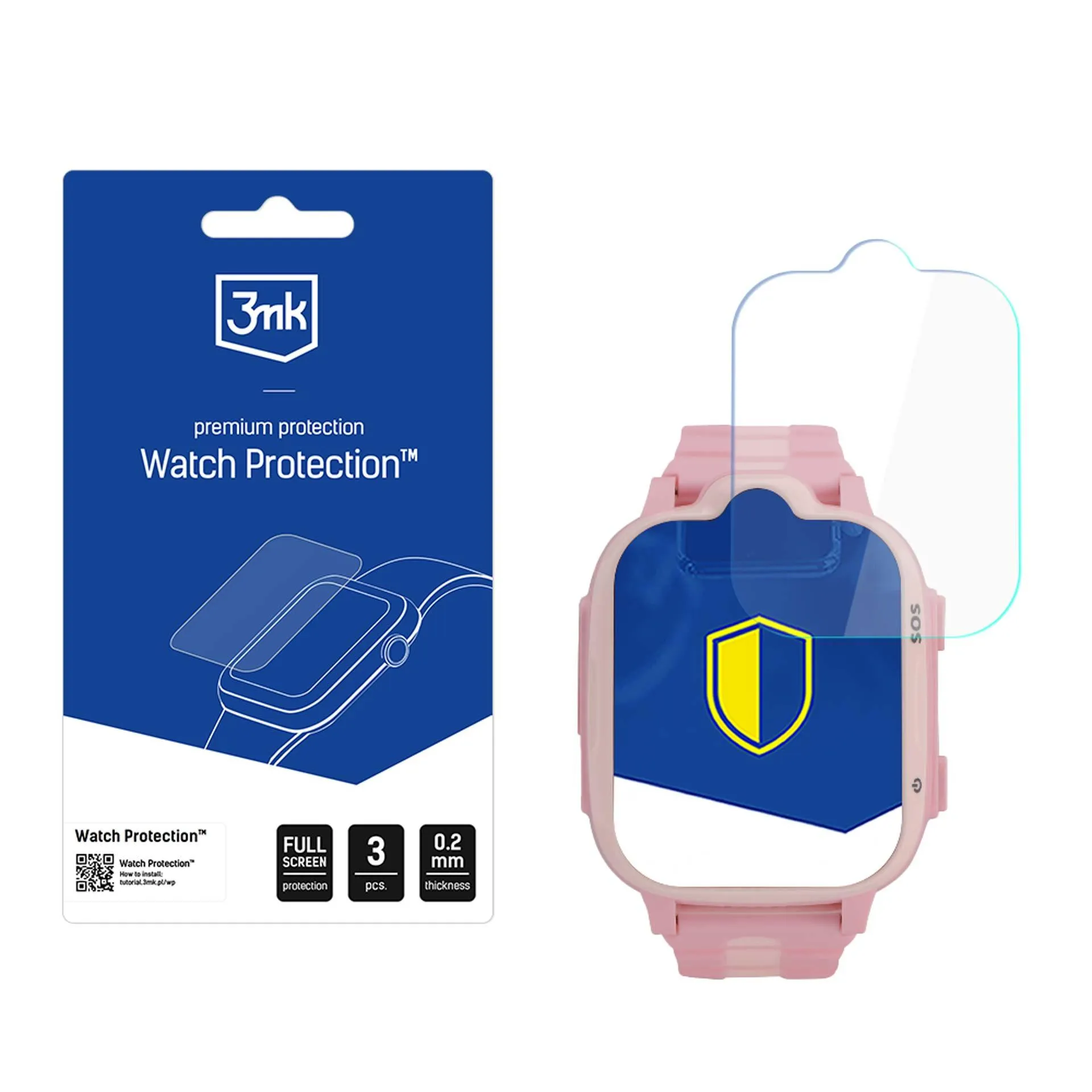 Film de protection pour montre connectée GARETT Kids eSIM 4G - 3mk Watch Protection