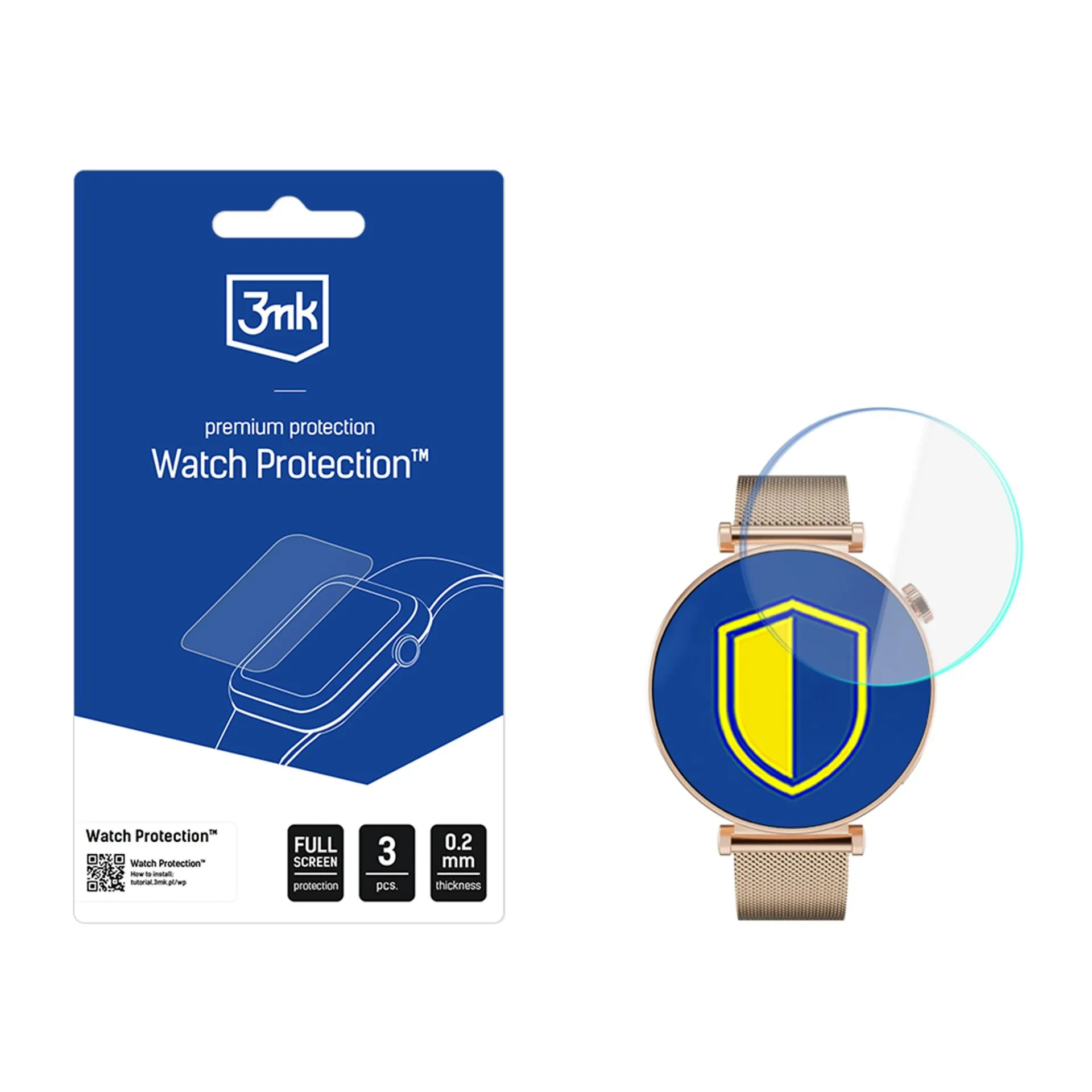 Film de protection pour montre connectée Garett Rose - 3mk Watch Protection