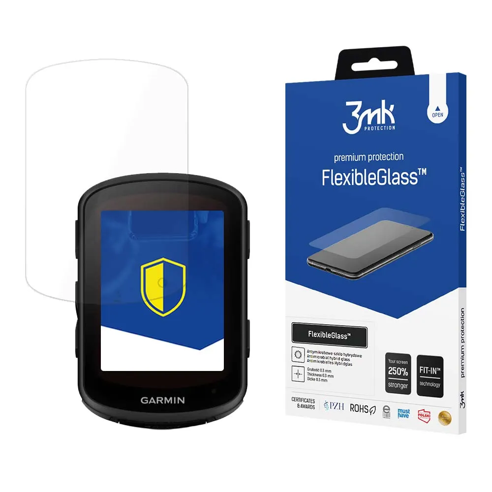 Verre hybride incassable sur Garmin Edge 540 - 3mk FlexibleGlass™