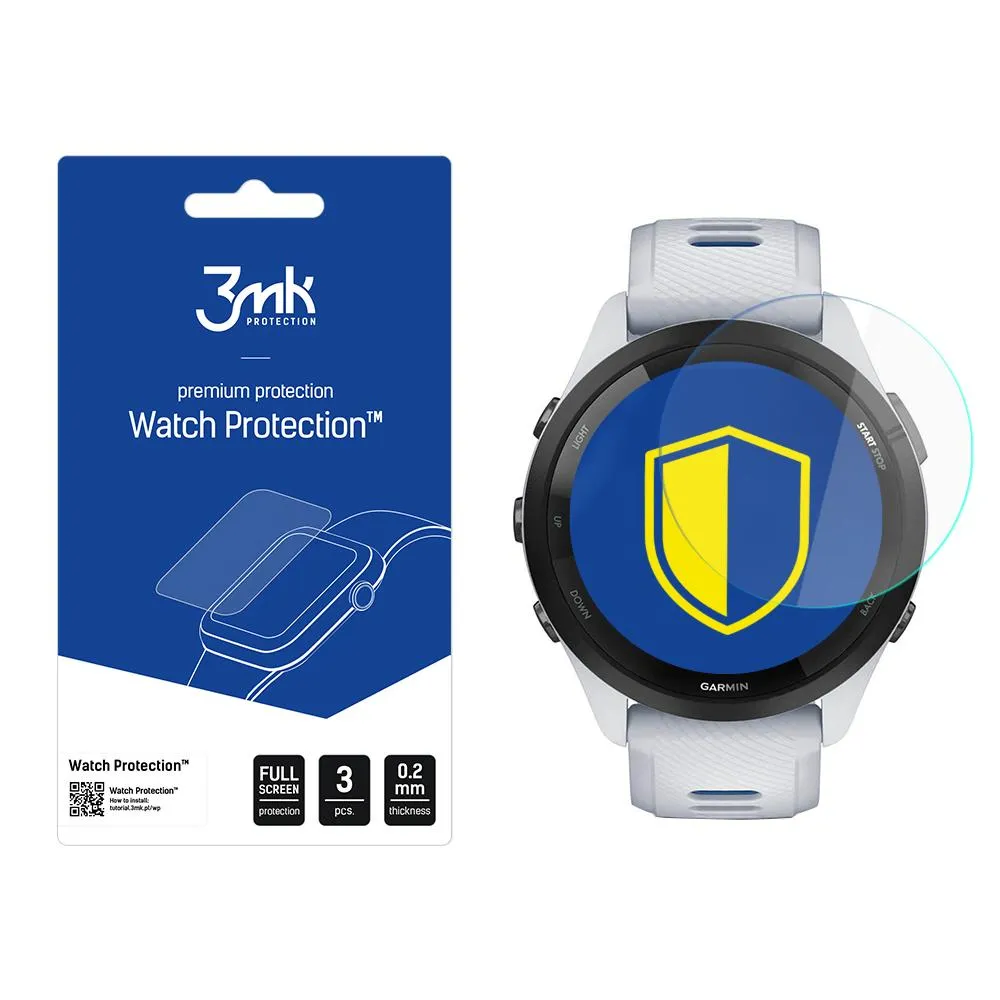 Film de protection pour montre connectée Garmin Forerunner 265 - 3mk Watch Protection