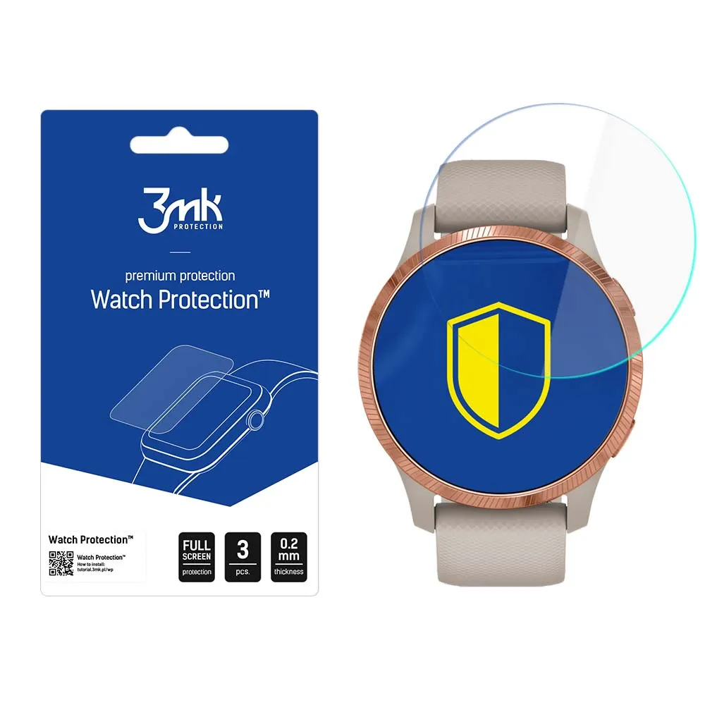Film de protection pour montre connectée Garmin Venu - 3mk Watch Protection