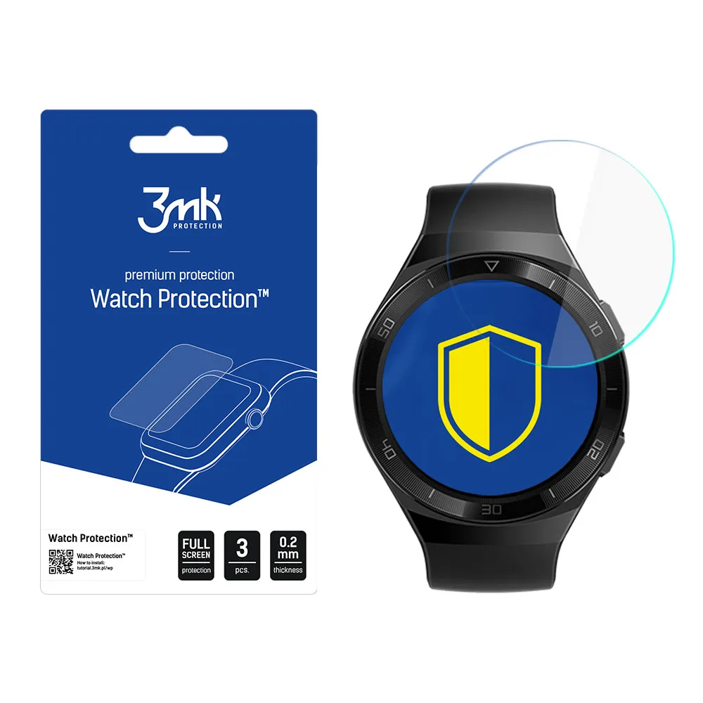Verre de protection pour montre connectée Huawei GT 2e 46 mm - 3mk Watch Protection
